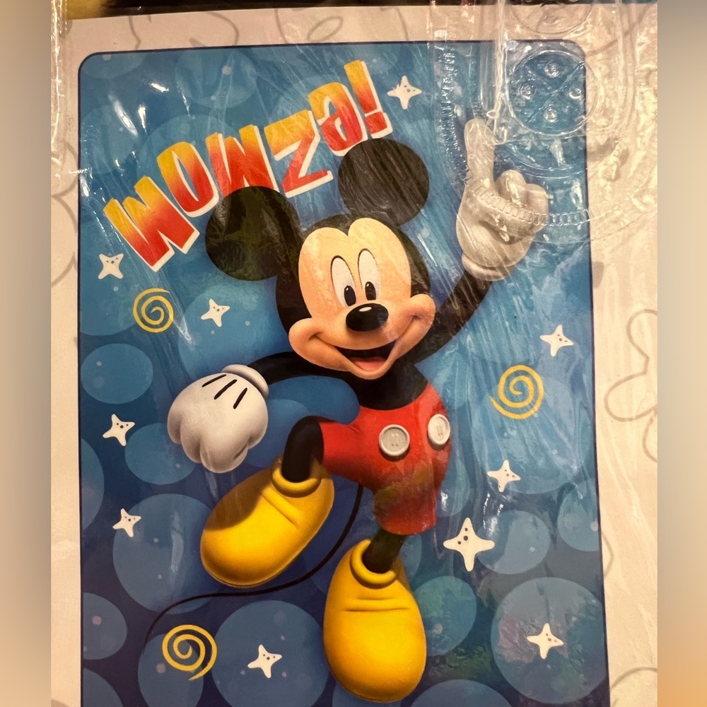 MICKEY MOUSE  Raschel Twin Size Blanket‎